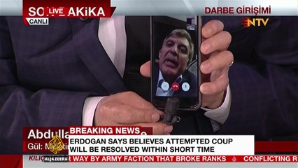 Turkey former president Abdullah Gül says impossible for real Turkish military to attempt coup