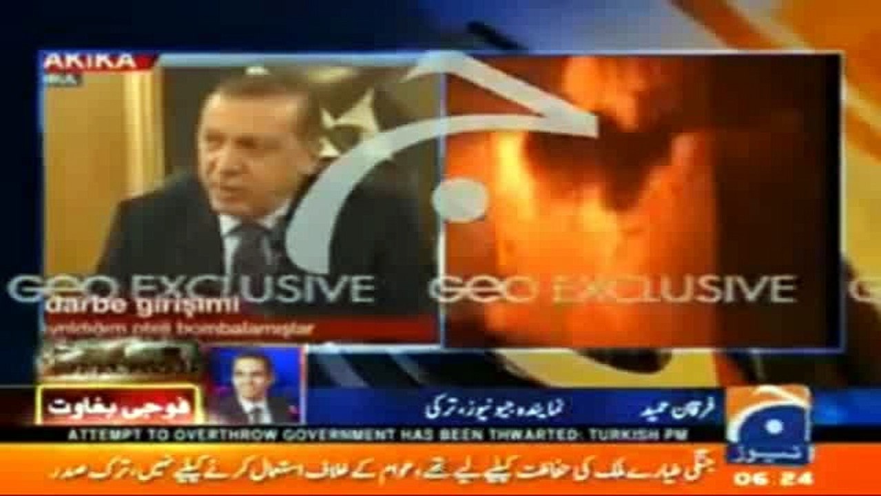 Turkish president's Address to the nation - Allah has given us the chance to cleanse the Army, Army should do what people Want