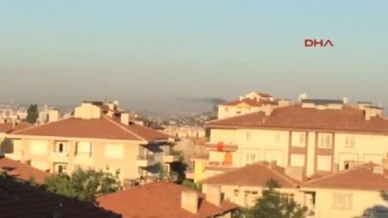 Günün İlk Saatlerinde Beştepe Yakınında Yaşanan Patlamalar, Kameralara Böyle Yansıdı.