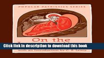 Download On the Incarnation: Saint Athanasius (Popular Patristics) PDF Free
