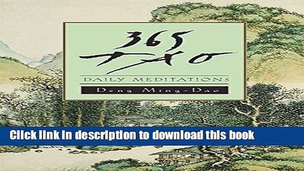 Read 365 Tao: Daily Meditations Ebook Free