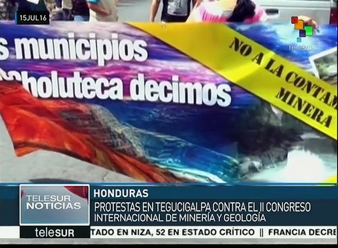Comunidades hondureñas denuncian daños ambientales de la minería