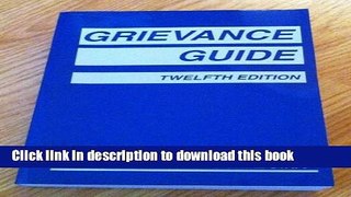 [PDF] Grievance Guide  Full EBook