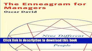 [Download] The Enneagram for Managers: Nine Different Perspectives on Managing People Free Books