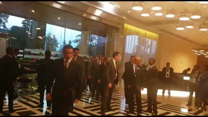 بالفيديو..السيسي يعود لمقر إقامته فى كيجالي عقب حضوره جلسة مغلقة لـ"القمة الإفريقية"