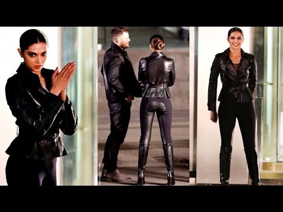 xXx : The Return Of Xander Cage : Deepika Padukone's SEXY Black Avtar Pic's From The Set