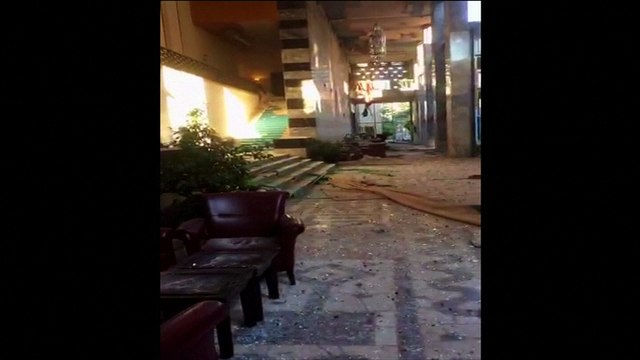 Video shows damage inside Turkey's parliament after coup attempt