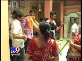 Released on bail,Hardik Patel offers prayer at Ramji temple in Viramgam, Ahmedabad - Tv9 Gujarati