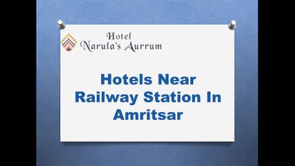 Hotels Near Railway Station In Amritsar-hotelnarulasaurrum-Hotels Near Airport in Amritsar