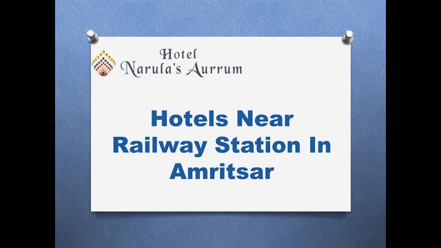 Hotels Near Railway Station In Amritsar-hotelnarulasaurrum-Hotels Near Airport in Amritsar