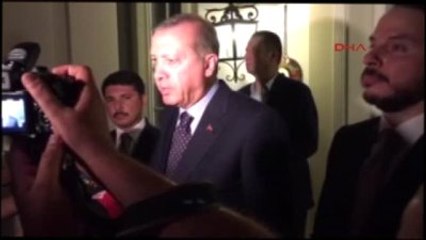 Cumhurbaşkanı Erdoğan Basın Açıklamasında Konuştu