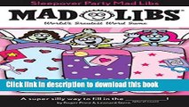 Download Sleepover Party Mad Libs PDF Free