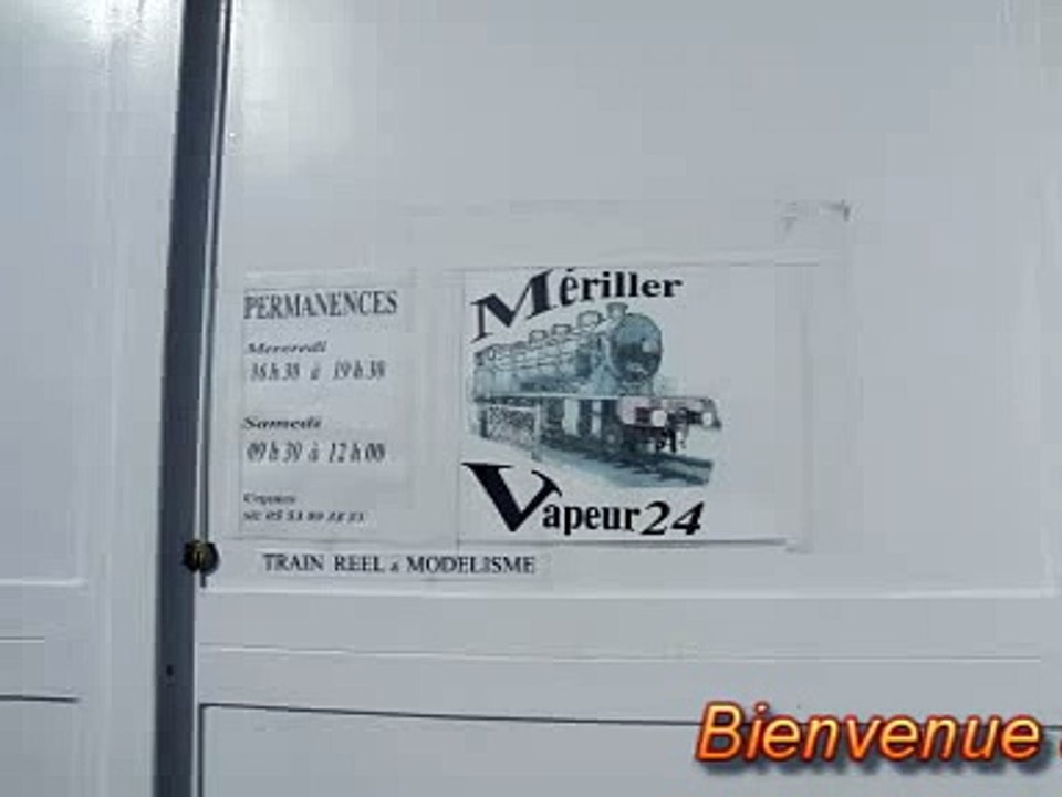 DORDOGNE - Trains miniatures - Club Mériller-Vapeur 24 à COULOUNIEIX-CHAMIERS