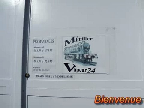 DORDOGNE - Trains miniatures - Club Mériller-Vapeur 24 à COULOUNIEIX-CHAMIERS