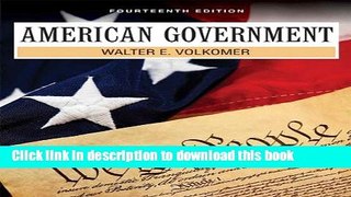 Read American Government (14th Edition)  Ebook Free