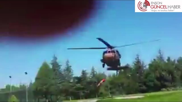 Hulusi Akar Çankaya Köşküne Helikopterle indi