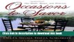 PDF Occasions to Savor  Read Online