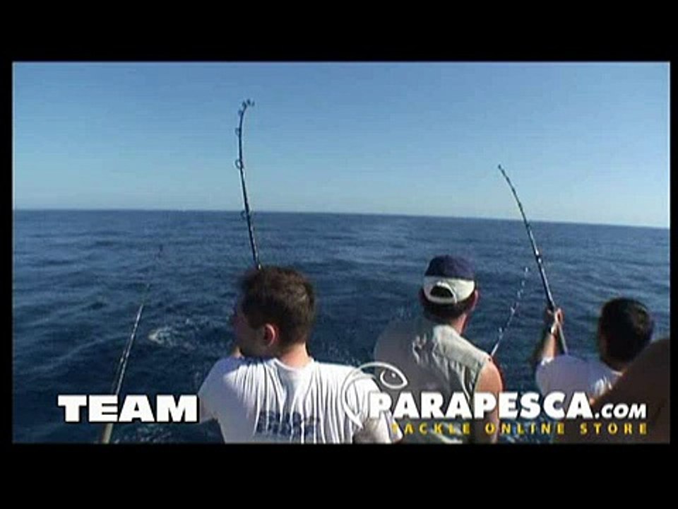 Atunes al currican con carrete Shimano Tiagra 30 / TLD-25 /  Trolling Tuna and Catana CX standup