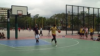 2009.03.22 籃球3 on 3 Basketball, 嘉賓 周柏豪、王浩信 1 on1