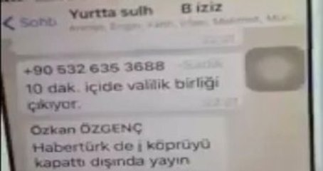 FETÖ'cü Darbecilerin WhatsApp Görüşmeleri Deşifre Oldu