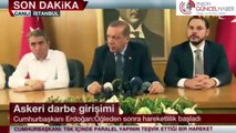 Cumhurbaşkanı Erdoğan Atatürk Havalimanında konuştu