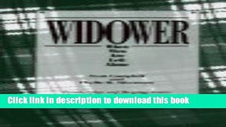 Download Widower: When Men Are Left Alone (Death, Value and Meaning Series) PDF Free