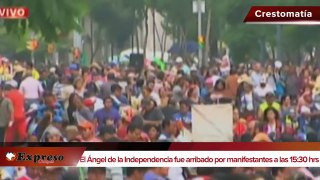17 de Junio   Concluye sin incidentes marcha de la CNTE en la CDMX