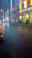 Ankara Trukey Tanks Rolling through the Streets