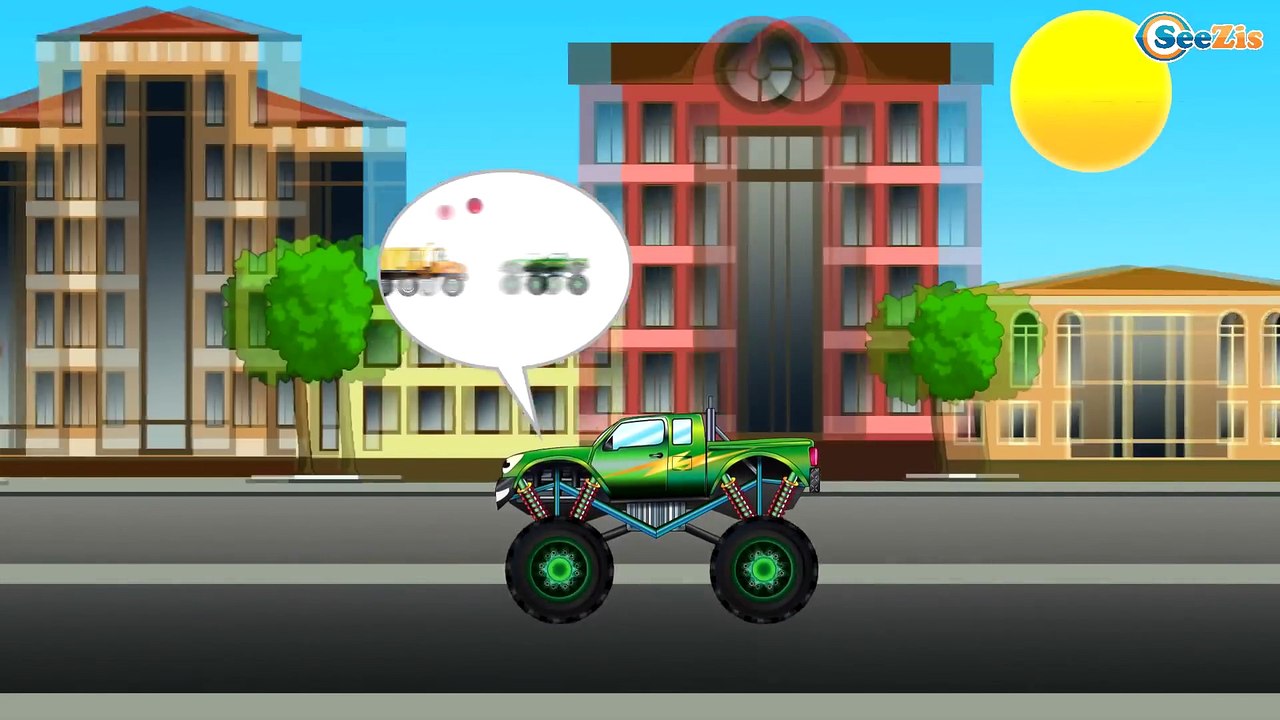 МУЛЬТИКИ Грузовик и Гоночная Машинка - Машинки в деревне - Мультфильмы для детей