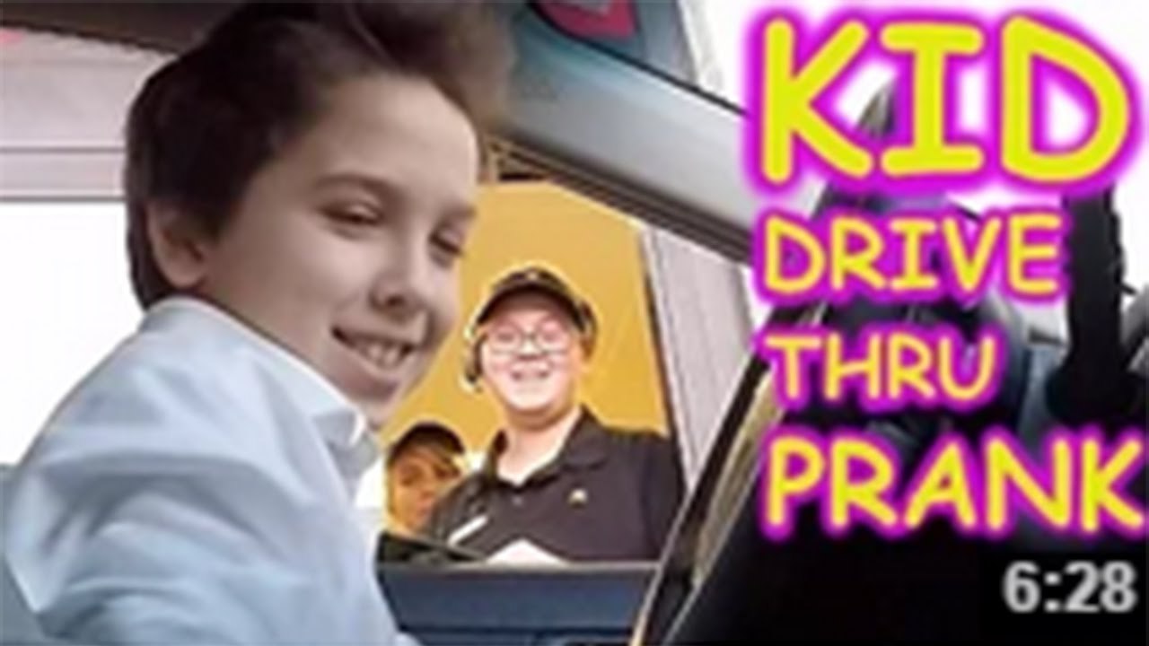 KID Drive Thru PRANK (Pretend$ to be 18) Epic Fail - Pranks House 2016