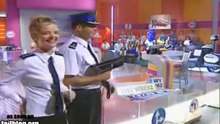 #Viral: Choque de motos en un estudio de televisión