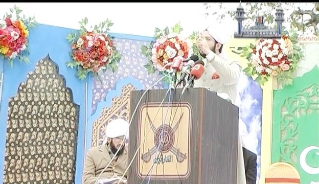 Sahibzada Sultan Ahmad Ali Sb explaining about Solutions for our mistakes individually and collectively