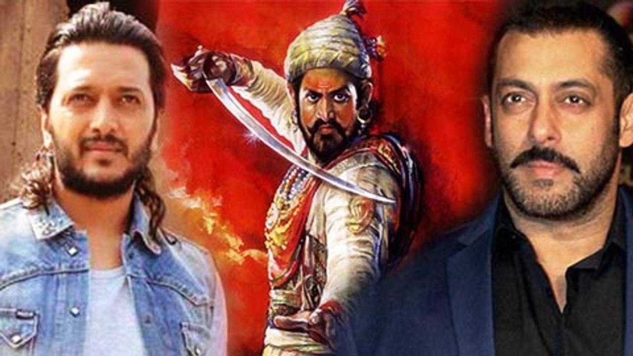 Salman Khan in Marathi Movie Chhatrapati Shivaji with Riteish Deshmukh