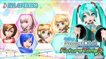 Project Diva Future Tone 【PS4】  All Openings