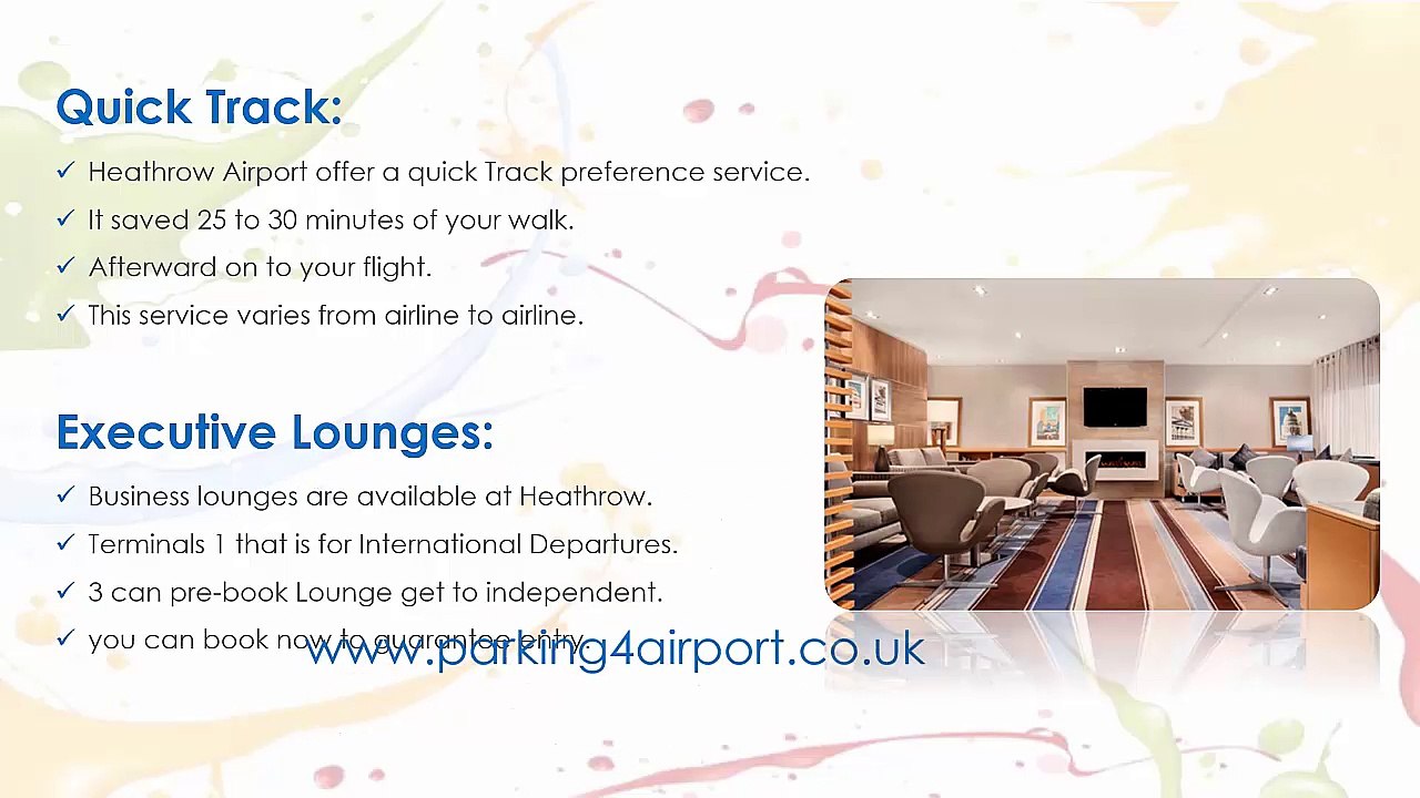 Business Facilities Offered at Heathrow