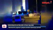 Cumhurbaşkanı Erdoğan'ın kaldığı oteli bombalayan yüzbaşı yaralı