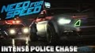 Need For Speed 2015 Intense Police Chase - NFS 2015