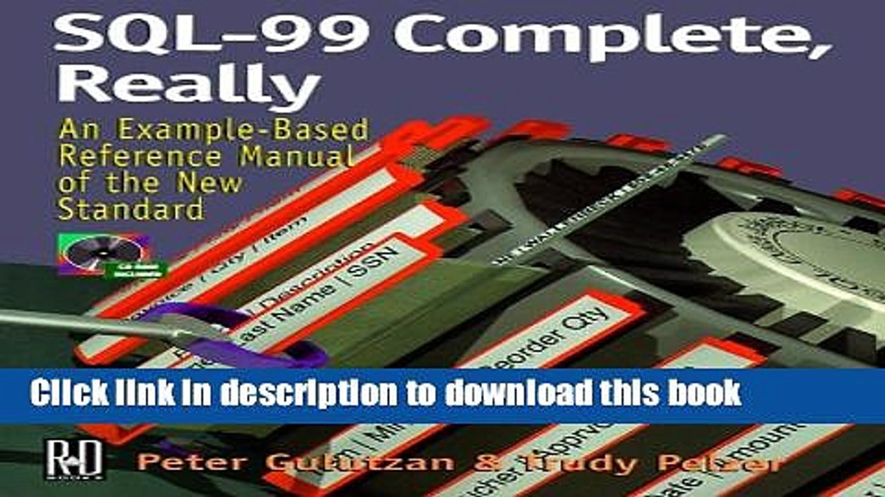 Download SQL-99 Complete, Really  Ebook Free