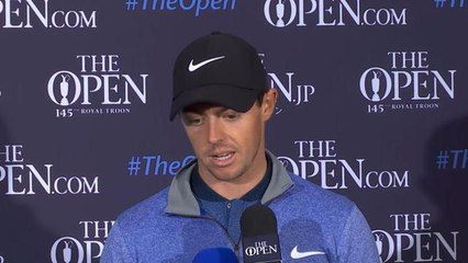 The Open - Rory McIlroy parle de son deuxième tour