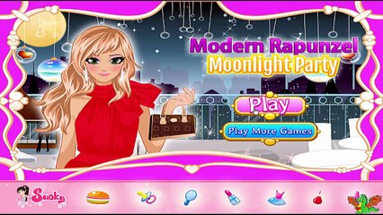 Modern Rapunzel Moonlight Party Game - Rapunzel Video Games For Girls