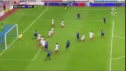 Amazing Volley Goal HD - Wigan Athletic 0-2 Manchester United - 16.07.2016