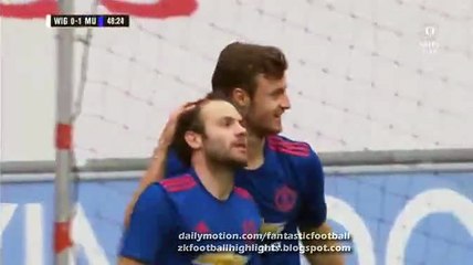 Will Keane Funny Goal HD - Wigan 0-1 Manchester United | Friendly 16.07.2016 HD