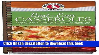 Read Best-Ever Casseroles with photos (Everyday Cookbook Collection)  Ebook Free