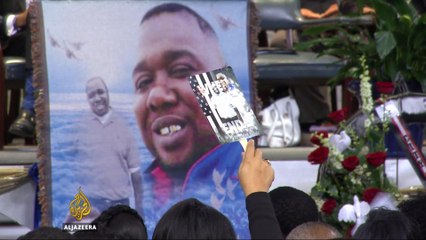 Alton Sterling: Funeral held in US state of Louisiana