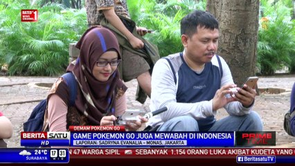 Serunya Berburu Pokemon di Monas