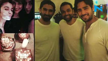 Inside pics! Alia- Sid and Karan at Katrina’s 33rd birthday bash