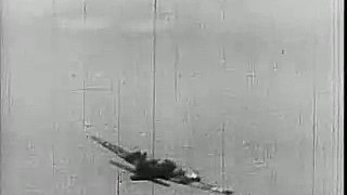 Visible damage on B-17