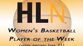 Women's Basketball Player of the Week - Jan. 22