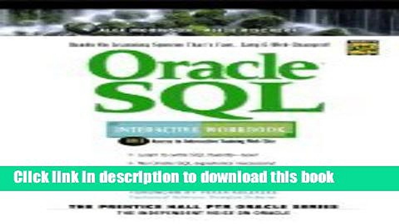 Download Oracle SQL Interactive Workbook (00) by Morrison, Alex - Rischert, Alice [Paperback