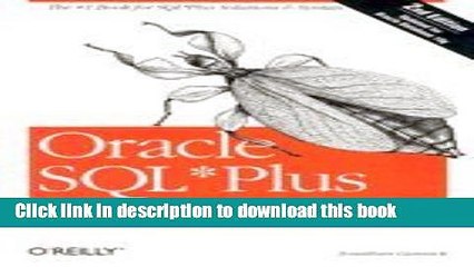 Read Oracle SQL Plus - Definitive Guide (2nd, 04) by Gennick, Jonathan [Paperback (2004)]  Ebook